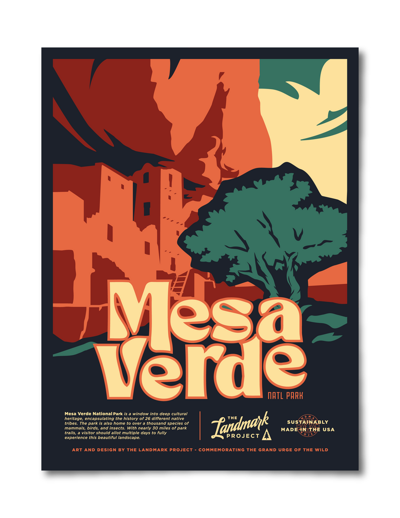 Mesa Verde National Park poster