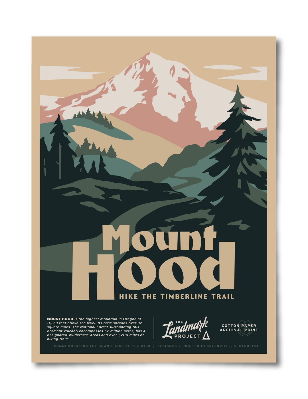 Mount Hood Poster Poster  