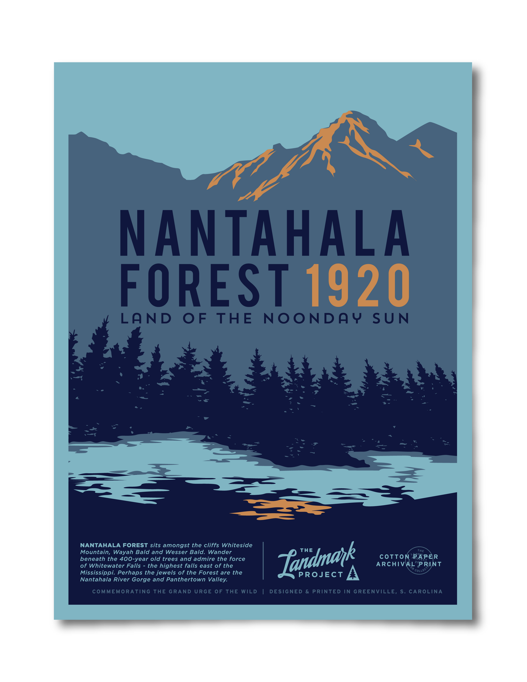 Nantahala Forest Poster The Landmark Project