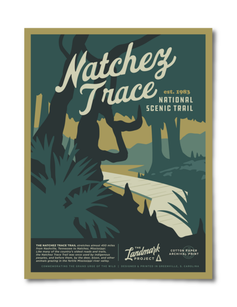 Natchez Trace Poster Poster  