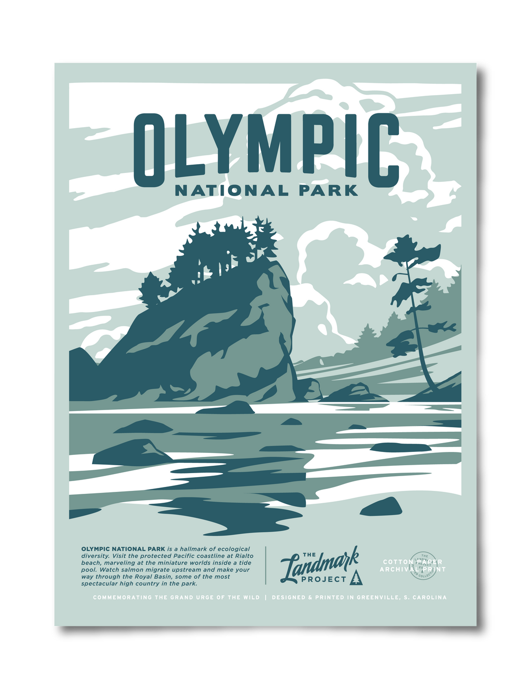Olympic National Park Poster Poster  