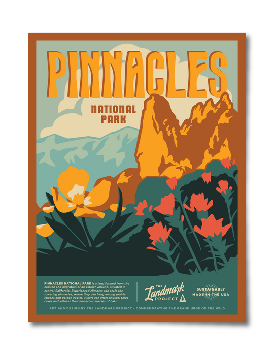 Pinnacles National Park Poster Poster  