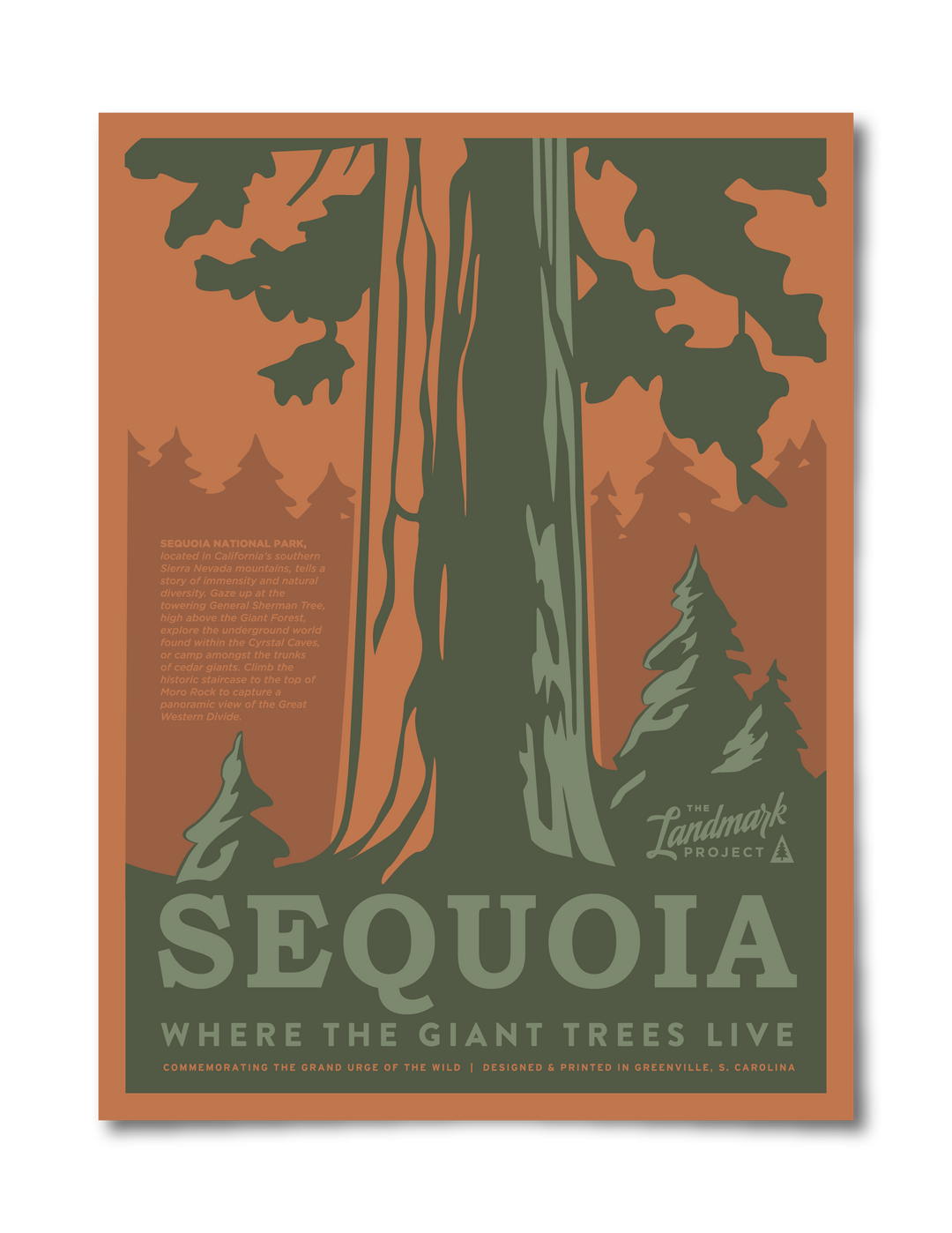 Sequoia National Park Poster Poster  