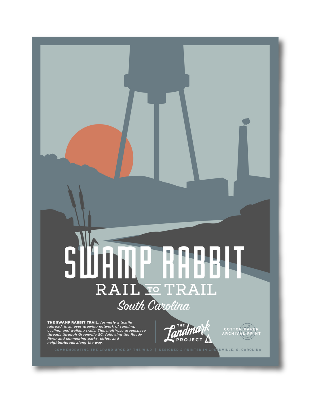 Swamp Rabbit Trail Poster – The Landmark Project
