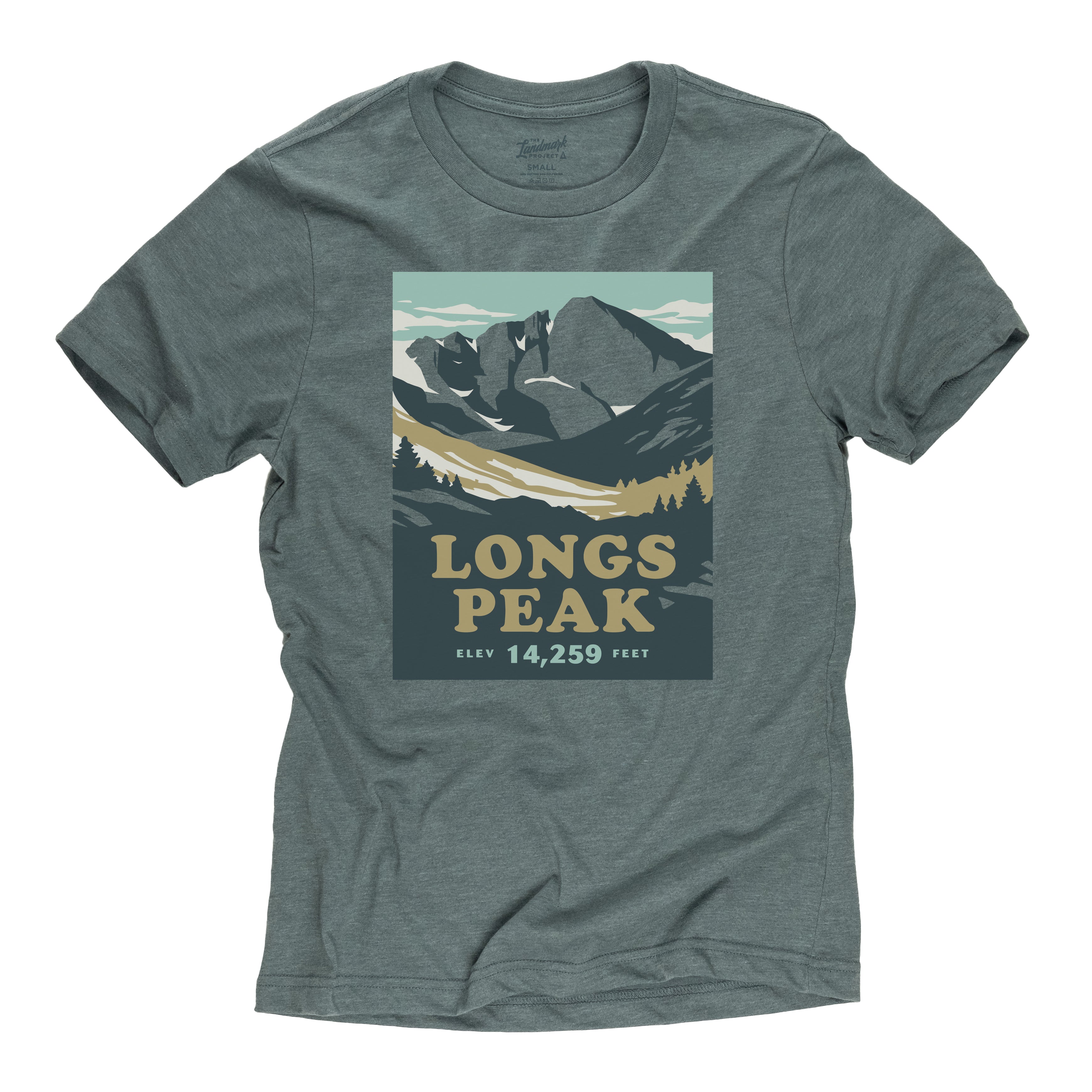 Longs Peak Tee – The Landmark Project