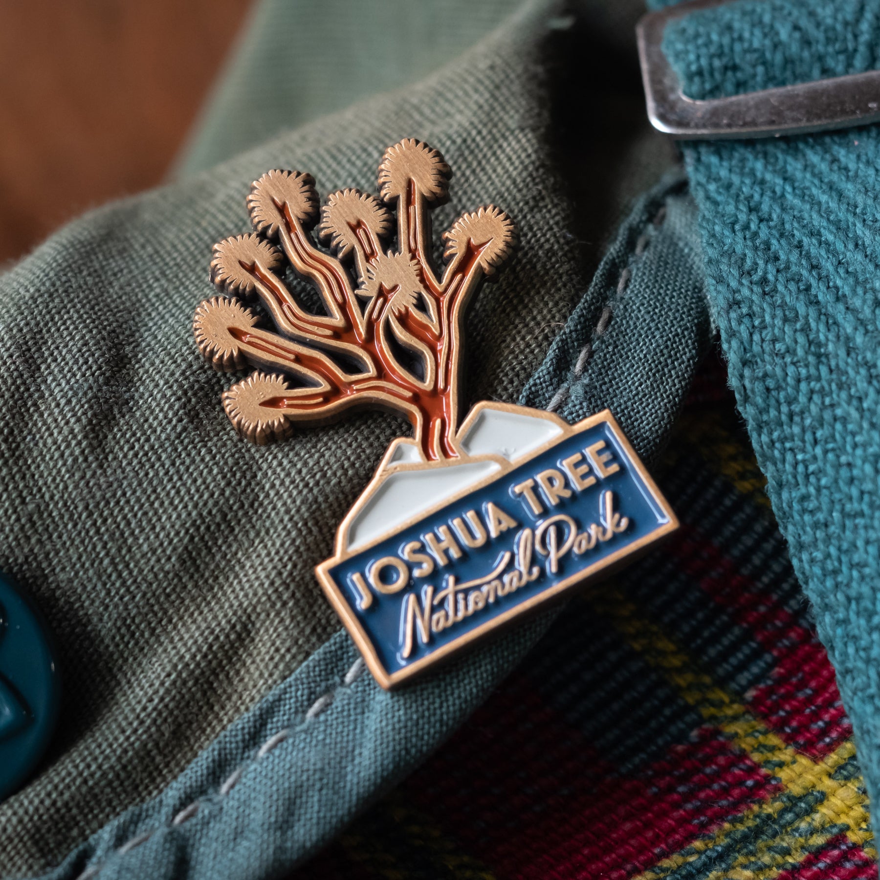 Joshua Tree National Park Enamel Pin – The Landmark Project