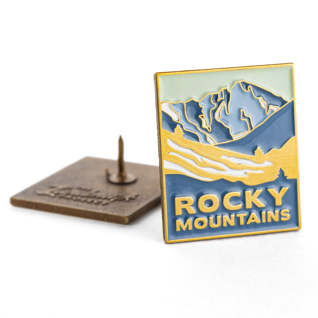 Rocky Mountain National Park Enamel Pin Pin  