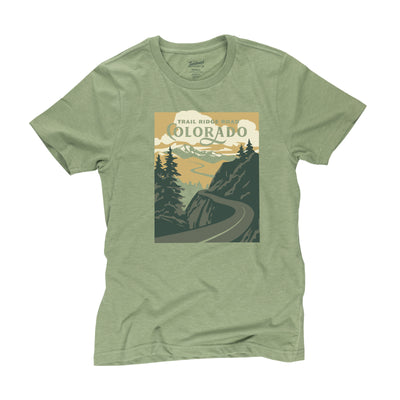 Trail Ridge Road t-shirt in cactus 